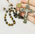 Tiger Eye Prayer Rosary