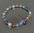 Murano Glass Rainbow Bracelet